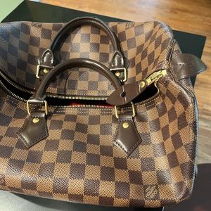 LV Speedy 35 damier ebene